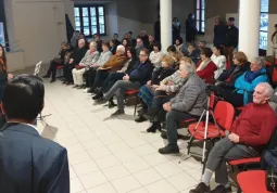 La sala convegni del centro culturale
